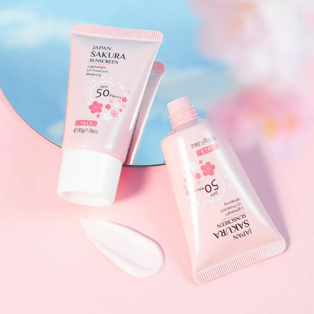 Sakura SPF50 Sunscreen Cream – Face & Body UV Protection