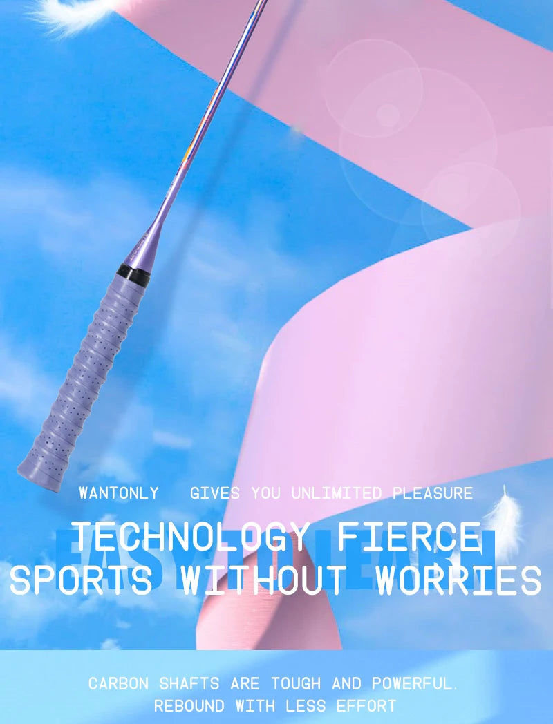 ALP GJ 10U Ultralight 52g Badminton Racket T800 Carbon