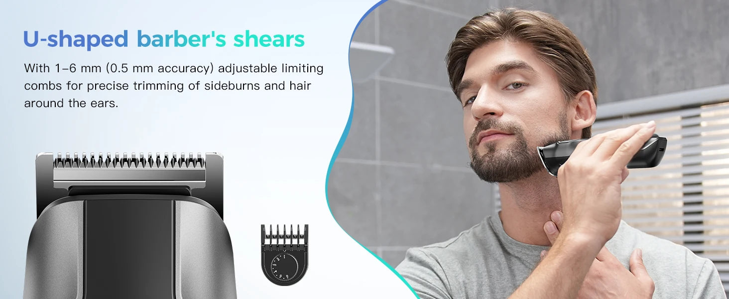 Kensen S30 4-in-1 Cordless Hair Clipper & Grooming Kit