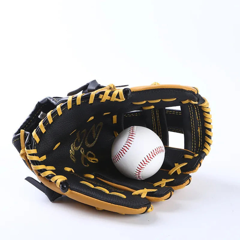 Professional Leather Baseball Gloves – 11.5” & 12.5” Youth & Adult