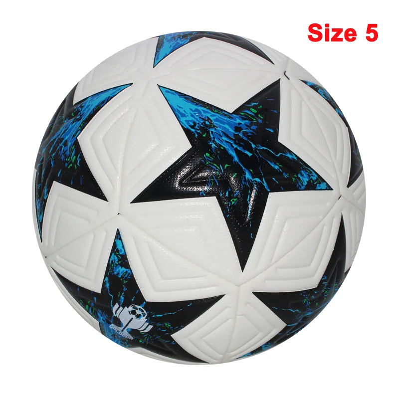 Standard Soccer Ball – Professional Seamless PU Football (Sizes 4 & 5)