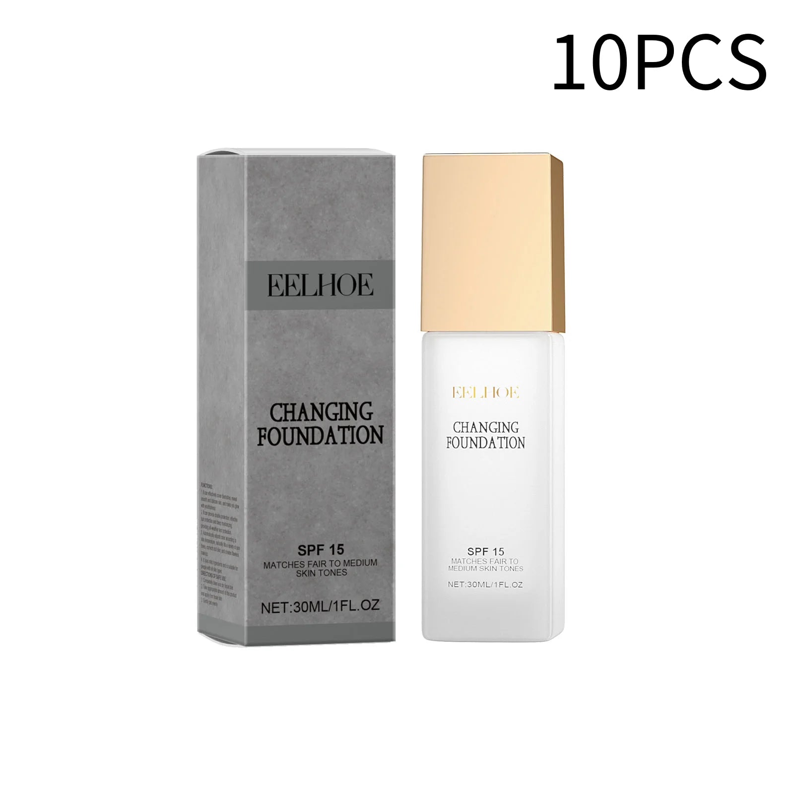 Full Coverage Matte Liquid Foundation with SPF15