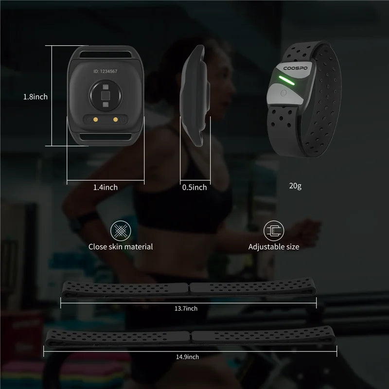 COOSPO HW807 HRV Armband Heart Rate Monitor