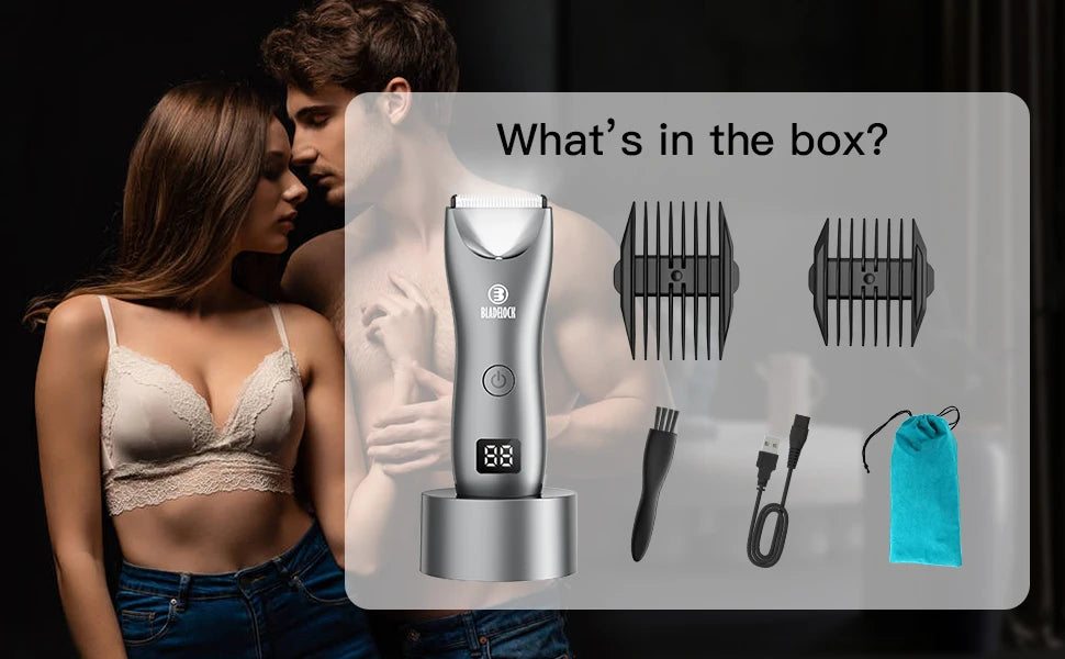 Professional Men's Groin & Body Hair Trimmer