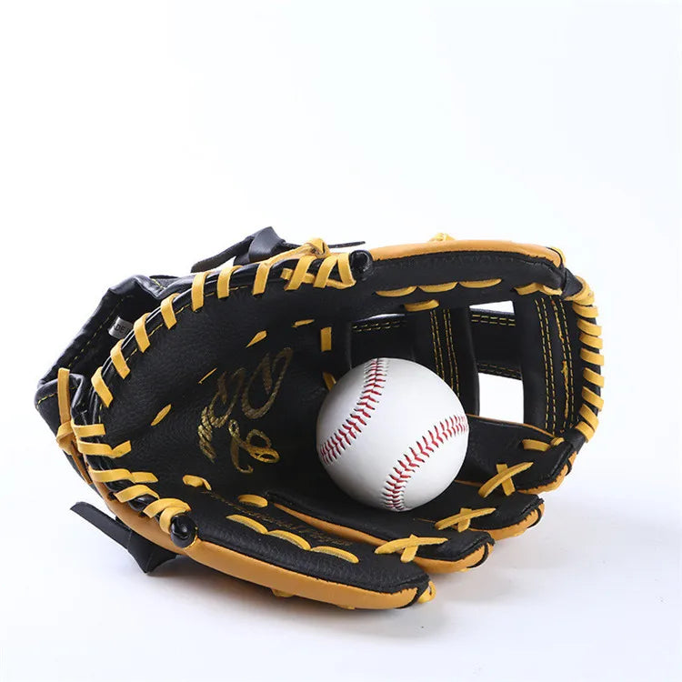 Professional Leather Baseball Gloves – 11.5” & 12.5” Youth & Adult