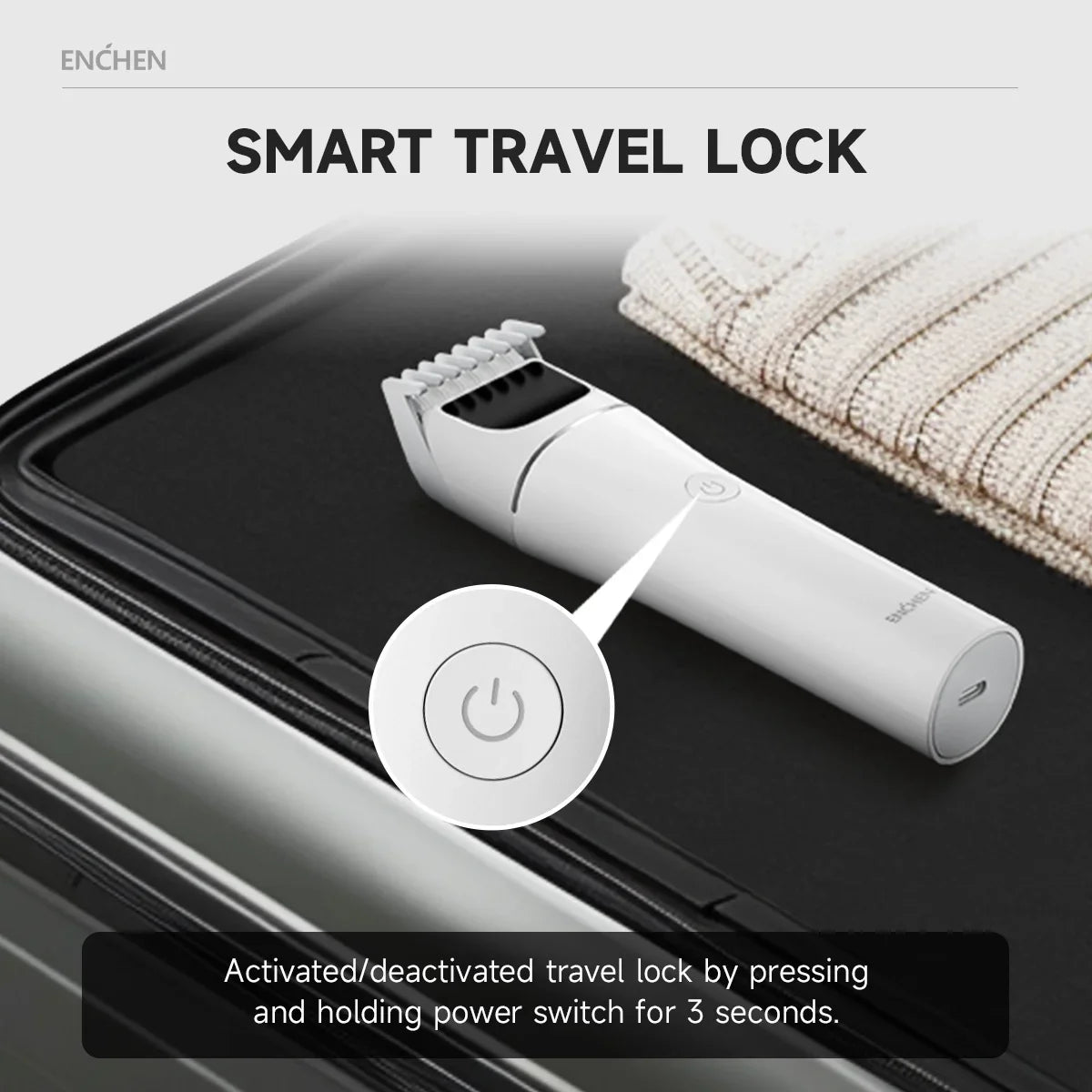 ENCHEN Cordless Hair Clipper & Beard Trimmer – Adjustable Body Groomer