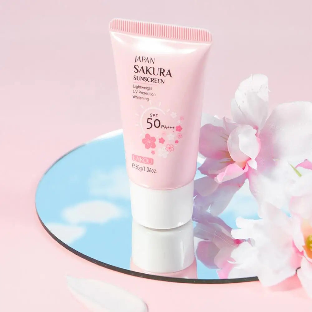 Sakura SPF50 Sunscreen Cream – Face & Body UV Protection