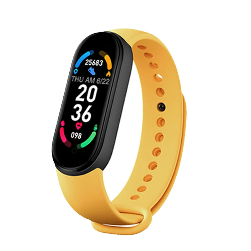 M6 Fitness Smart Watch – Heart & Health Tracker Bracelet