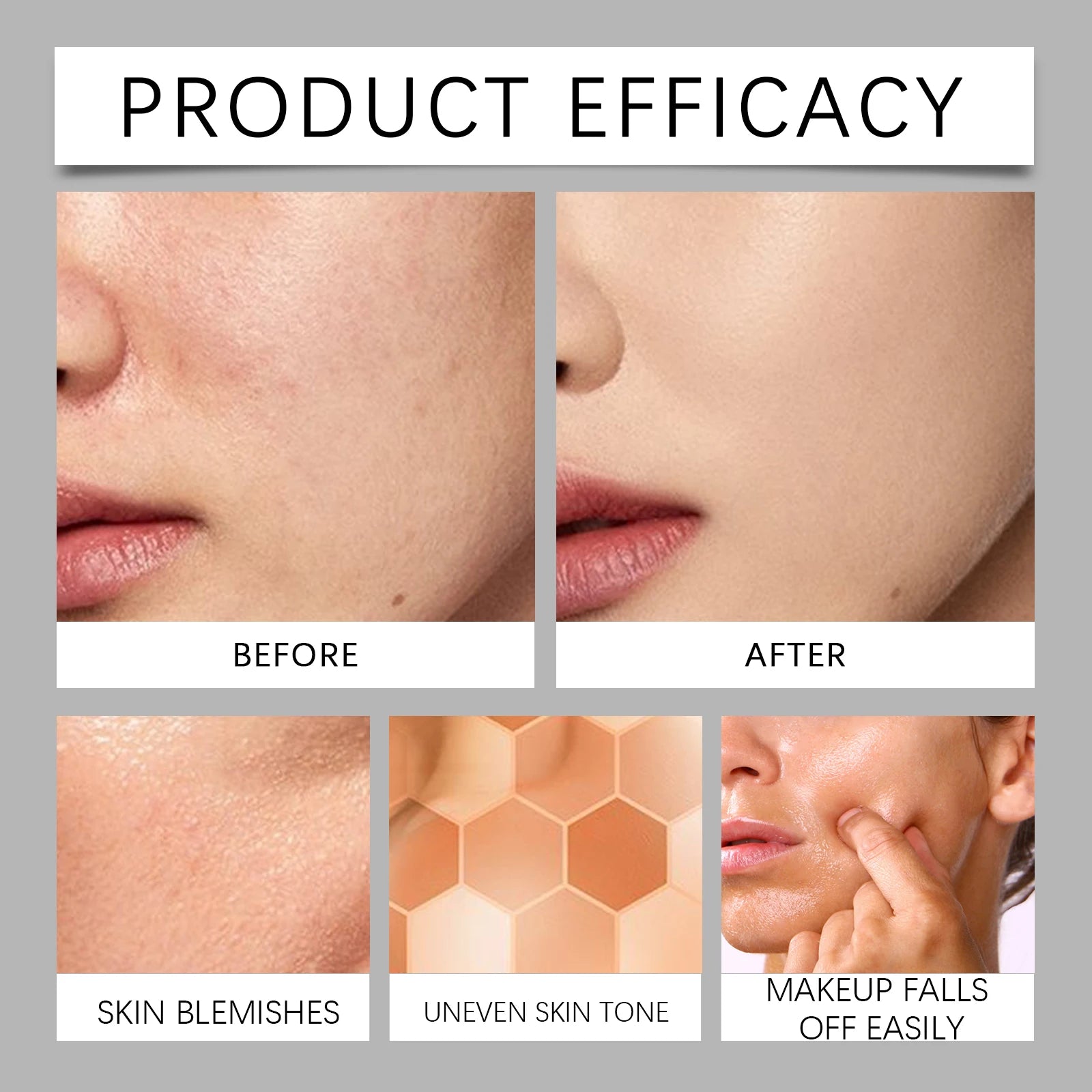 Full Coverage Matte Liquid Foundation with SPF15