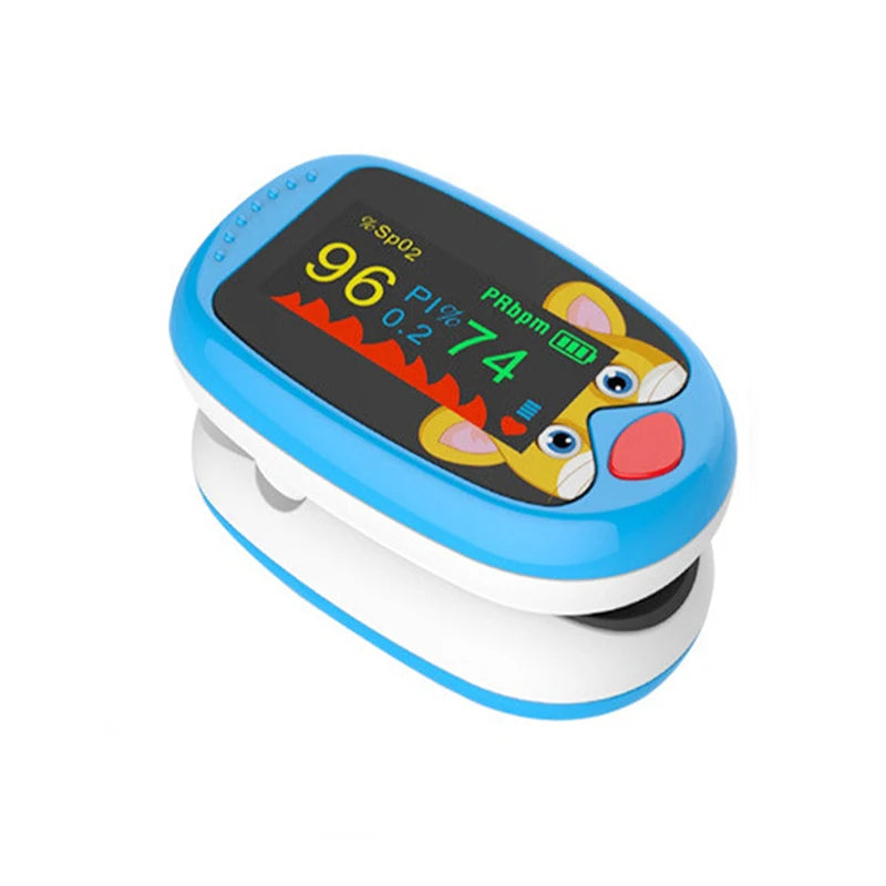 AiQUE Pediatric Pulse Oximeter – Oxygen & Heart Rate Monitor for Kids