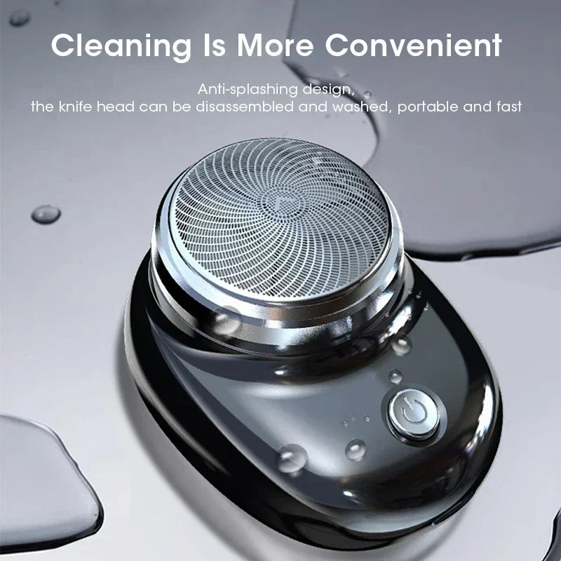 Upgraded Portable Men’s Razor – Wet/Dry, USB Rechargeable, Fast Charging