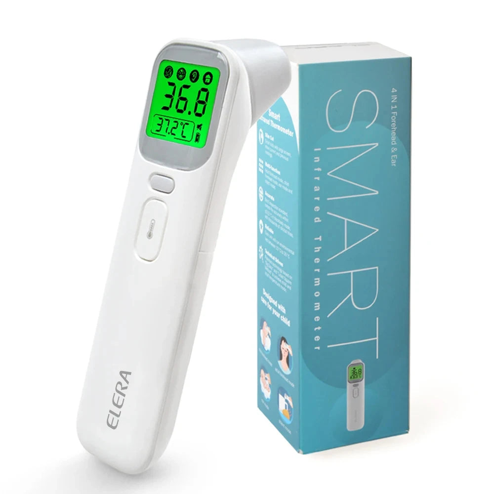 ELERA Infrared Thermometer – Non-Contact Forehead & Ear Temperature Scanner