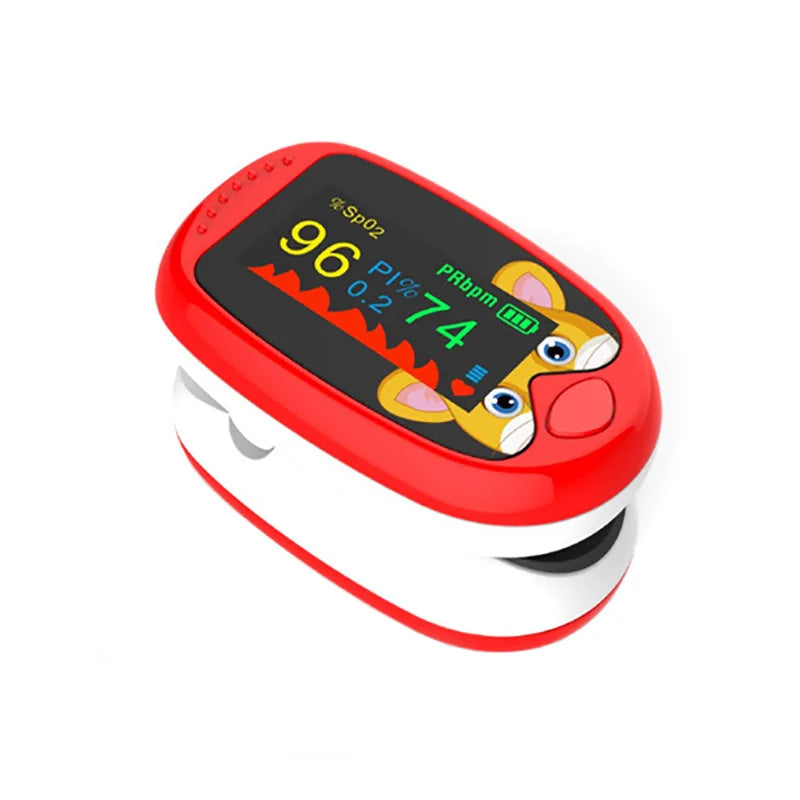 AiQUE Pediatric Pulse Oximeter – Oxygen & Heart Rate Monitor for Kids