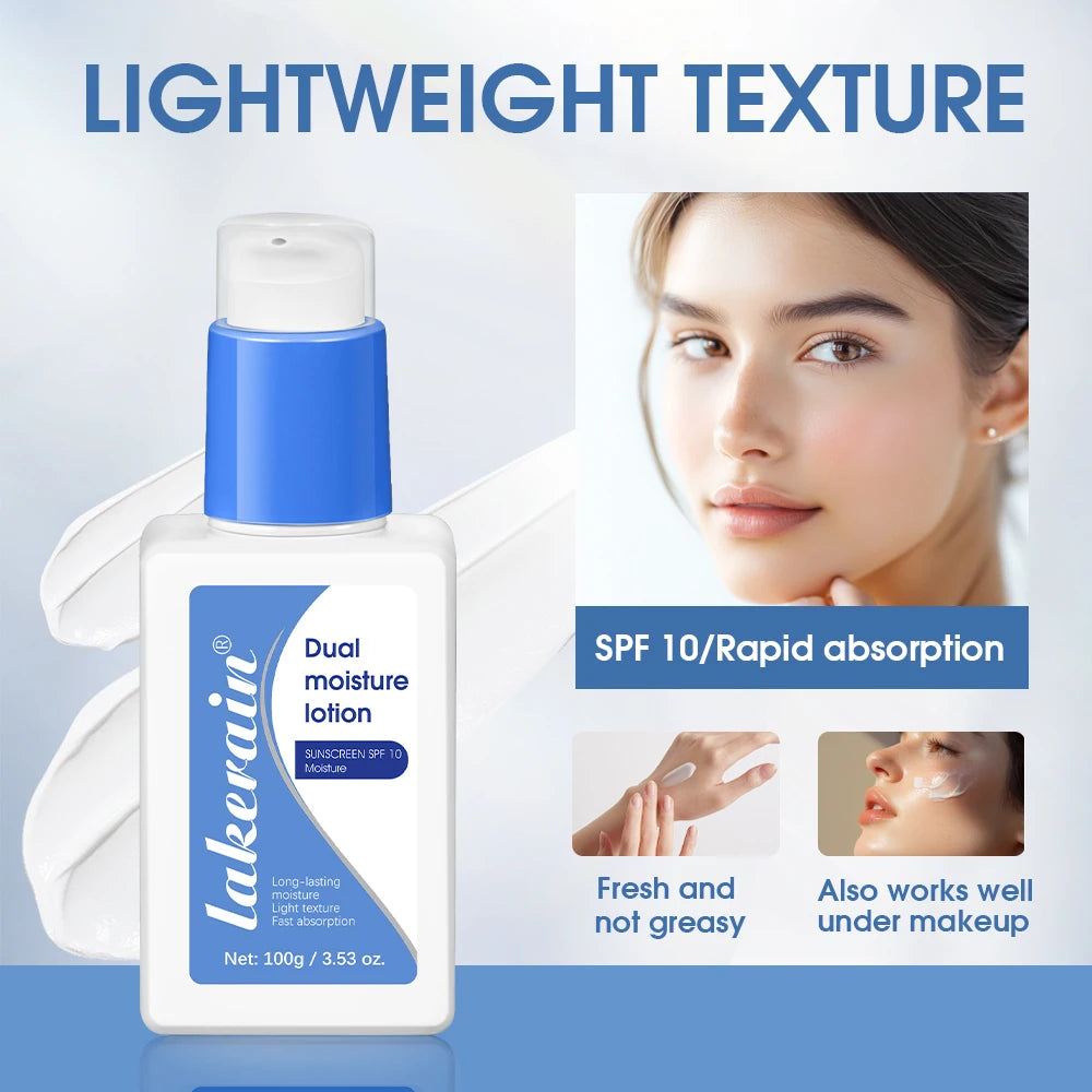 Dual Moisture Sunscreen Lotion SPF10 – Hydrating Skincare