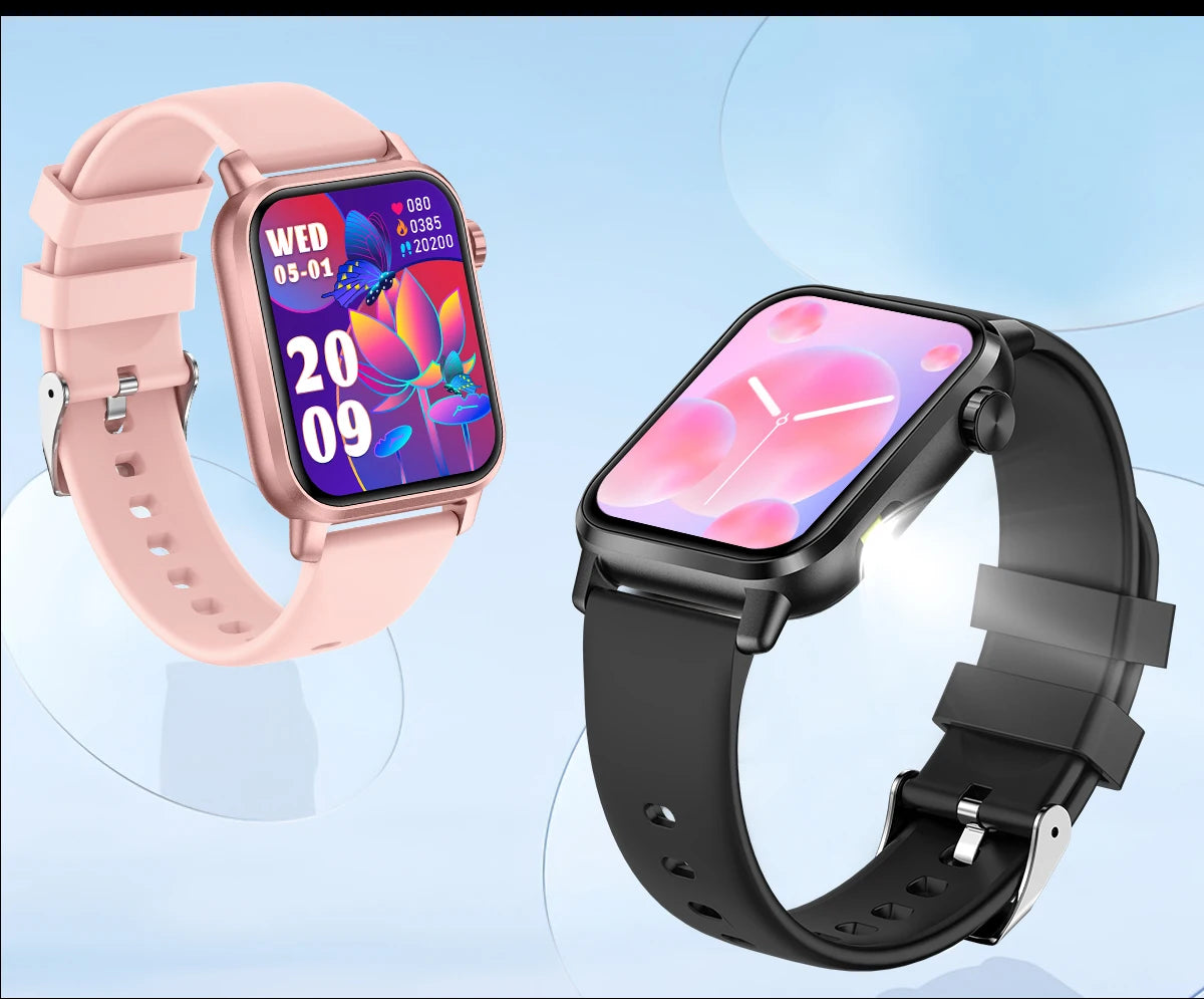 Men's Bluetooth Call Smart Watch – IP68 Waterproof Fitness Tracker